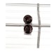 Set 25 cleme fixare policarbonat pe plasa bordurata maro RAL8017